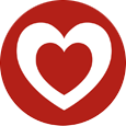 This is a red heart icon.
