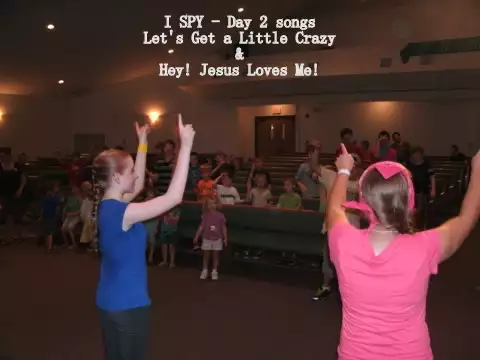 This is an image of kids singing. 